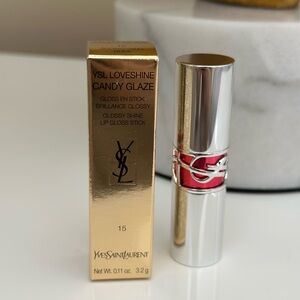 Yves Saint Laurent Loveshine Candy Glaze Lip Gloss Stick - 15 Showcasing Nude